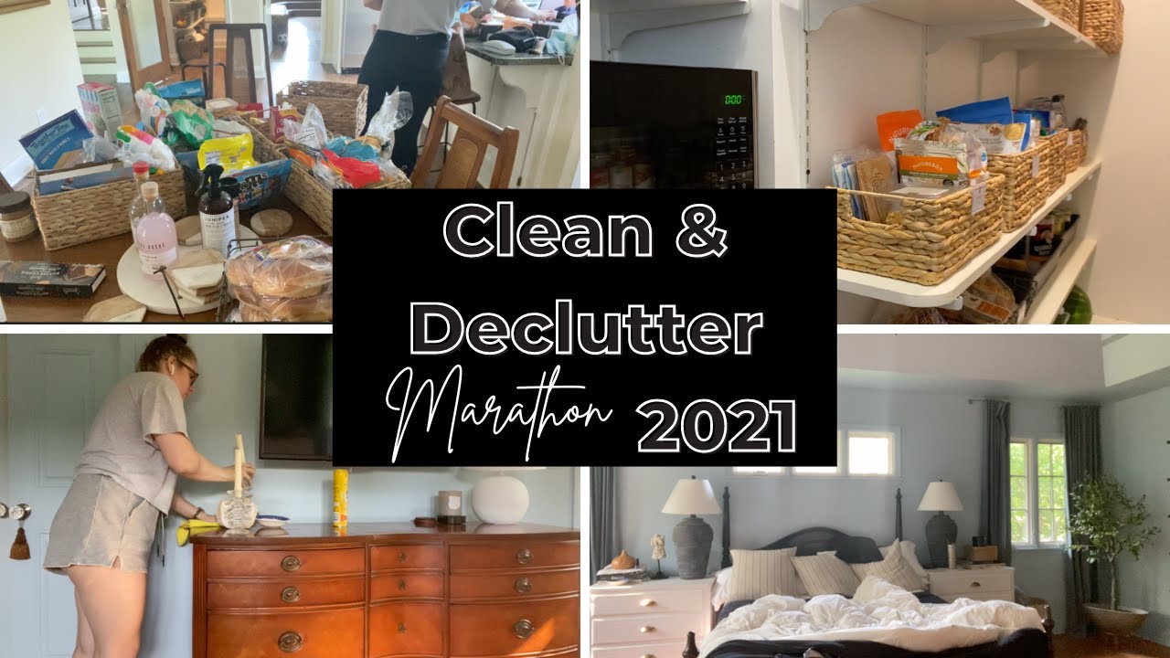 Clean with me & Declutter with Me 2021 | Speed Cleaning Motivation ...