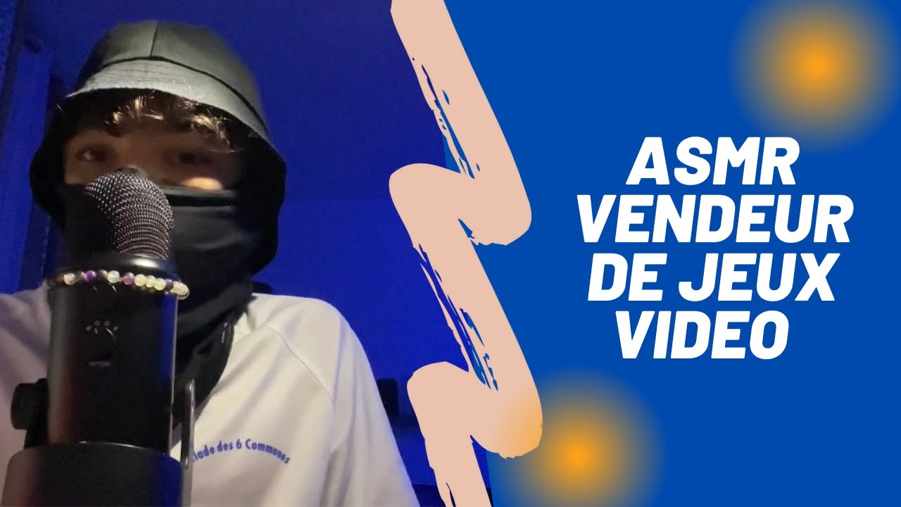 ASMR 🪄Vendeur de JEUX vidéo 🎮