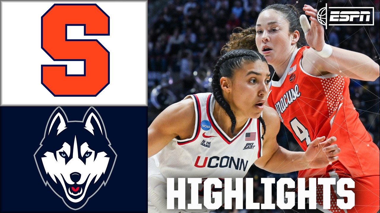 Round of 32: Syracuse Orange vs. UConn Huskies | Full Game Highlights | NCAA Tournament