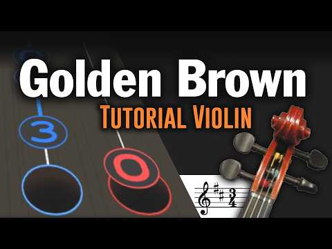 Golden Brown | Tutorial Violin