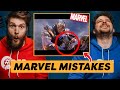 We found MISTAKES in MARVEL MOVIES!