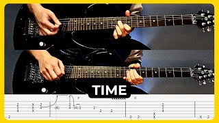 Time - Pink Floyd | Tabs | Guitar Lesson | Cover | Tutorial | All Guitar Parts | Solo