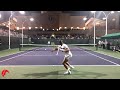 Best of Indian Wells Training Nadal, Dimitrov, Khachanov, Coric - Tennis Practice Court Level View