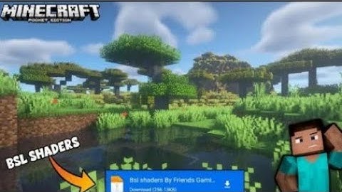 NO CLICKBAIT ! 🤩 FINALLY BSL SHADERS FOR MCPE | BSL SHADERS MINECRAFT PE 1.18