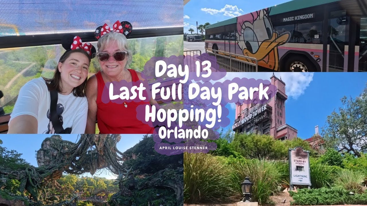 Orlando Day 13 🎢 | OUR FINAL DAY in Disney World! 4 Parks in One Day 🥺✨