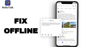 How To Fix And Solve Offline On Hello Talk App | Final Solution