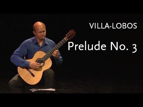 Prelude No. 3 • Villa-Lobos • Matthew Marshall - YouTube