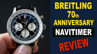 Breitling 70th Anniversary NAVITIMER - Review. AB0138211B1P1, 43mm