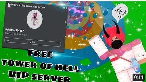 ❌ EXPIRED 🔥WORKING TOWER OF HELL FREE VIP SERVER LINK | RedHawk_RBLX