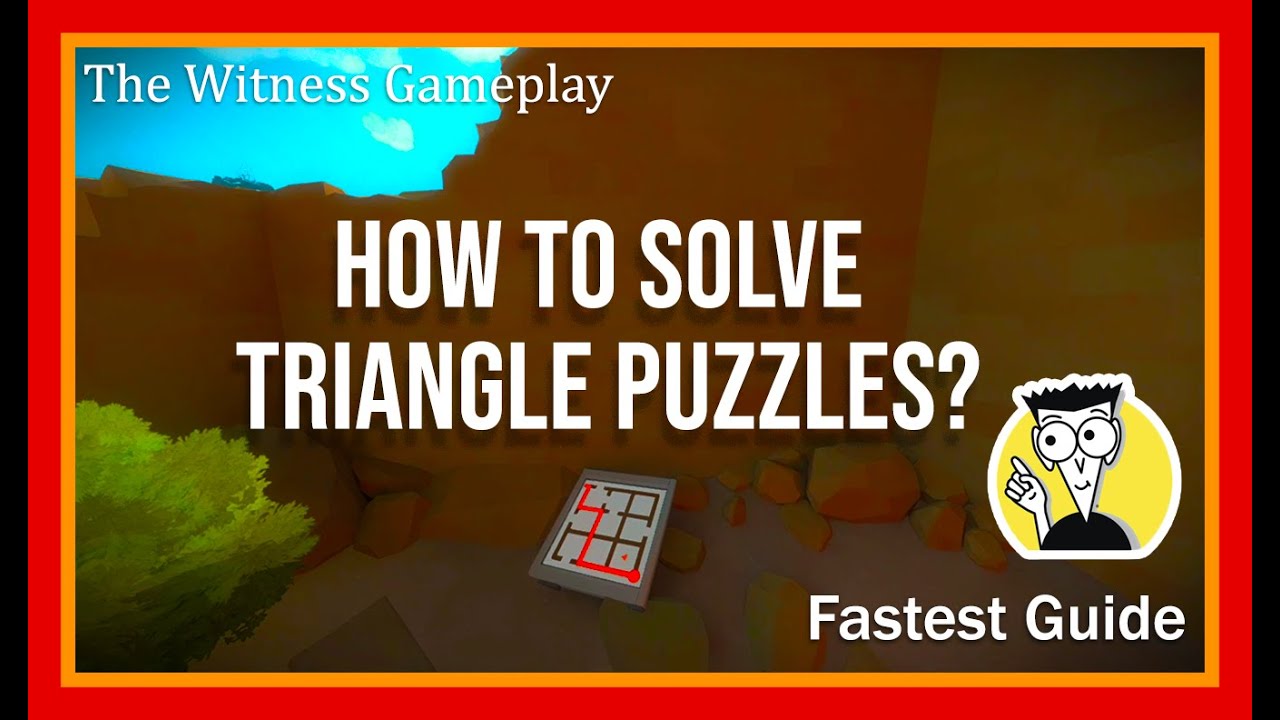 The Witness: What does the triangle puzzles mean? Explained - For dummies