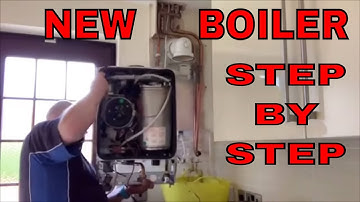 NEW BOILER - Step by Step Installation - Leeds Plumber