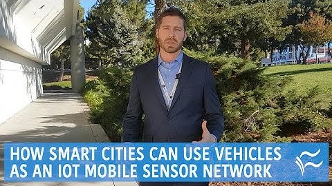 How smart cities can use vehicles as an IoT mobile sensor network