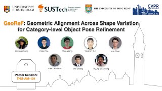 [CVPR] GeoReF: Geometric Alignment Across Shape Variation for Category-level Object Pose Refinement