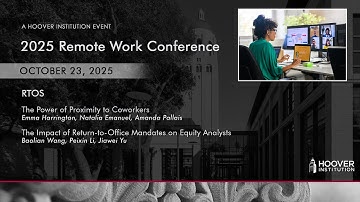 Return-to-Office (RTOs) | Remote Work | Hoover Institution