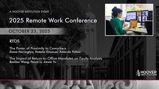 Return-to-Office (RTOs) | Remote Work | Hoover Institution