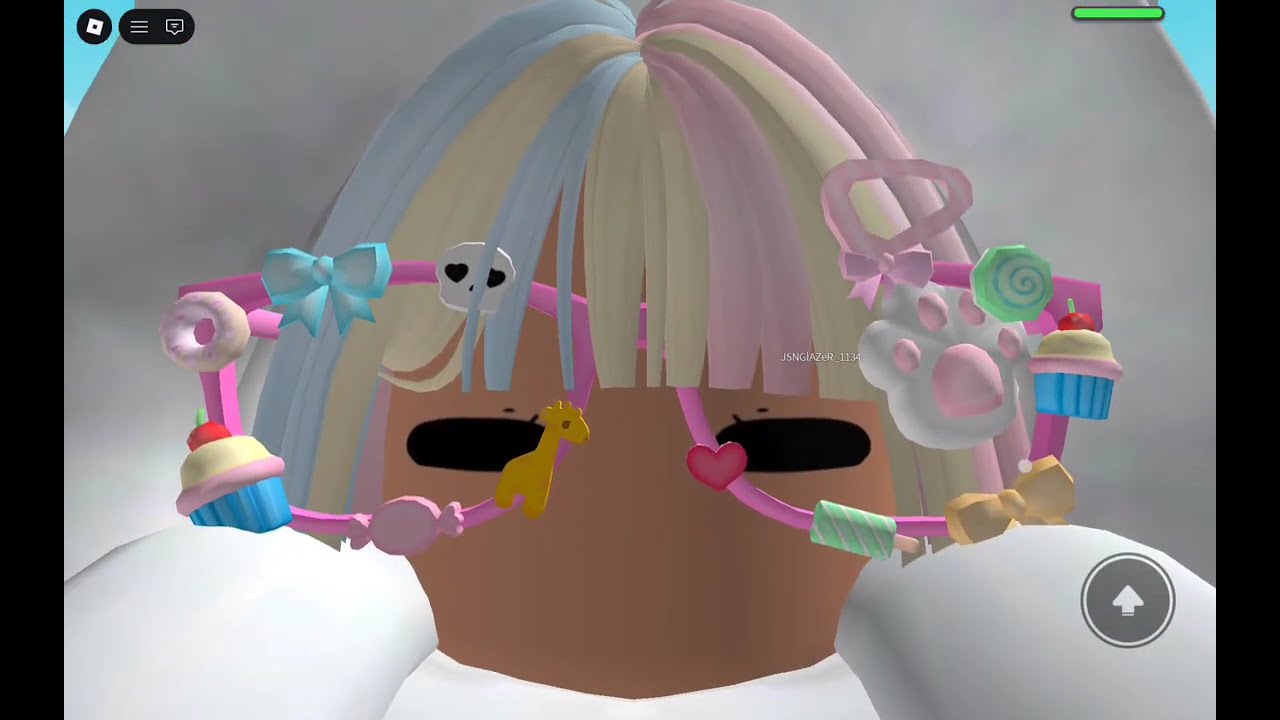 I played natural disasters survival on video. (PURE CHAOS)