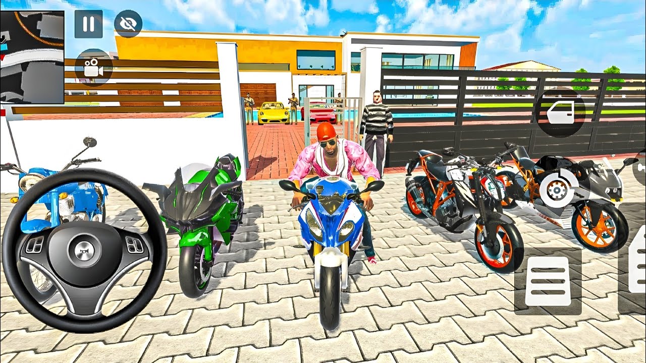 😎 Franklin Bike vs Multi-Storey Parking! Rooftop Stunt Madness