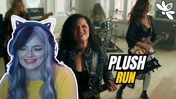 Reacting to Plush - Run | Girl react