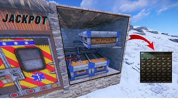 THE MOST LOADED SINGLE DOOR RAID in Vanilla RUST (INSANE PROFIT) - Rust