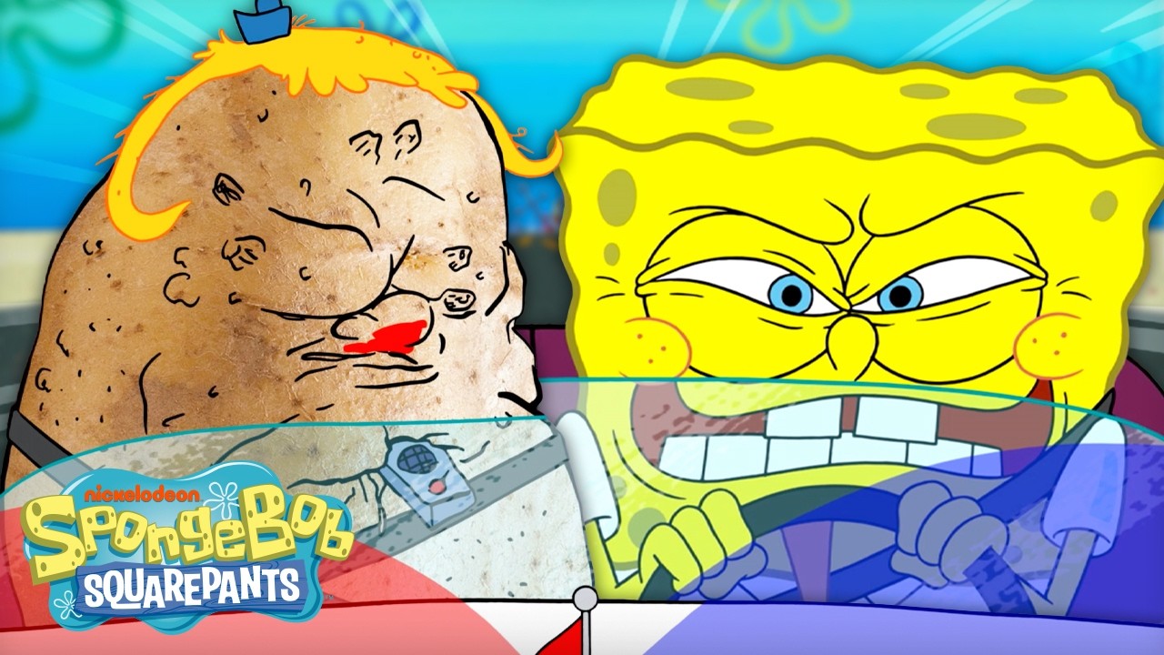 SpongeBob Taught by a Potato?! 🥔 | Full Scene | @SpongeBobOfficial
