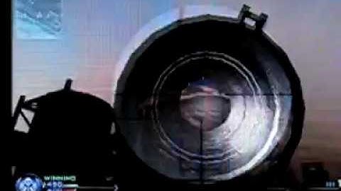 Quick Scoping MW2 PS3 Private match