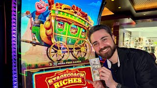 This NEW StageCoach Riches Slot Is WILD!