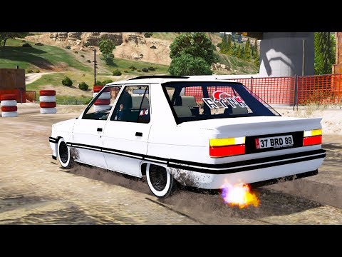 37 Plaka Arabalar Ehliyet Parkurunda Yarışıyorlar - GTA 5