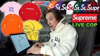 WE GOT IT! Nothing But W's + Supreme Box Logo Live Cop!
