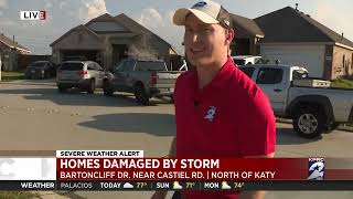 LIVE: Twister Tears Through North Katy: Homes Destroyed, Vehicles Flipped - But No Injuries