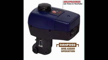 Danfoss AME435QM Actuator Mounting on PIBCV #hvac #aloshihvac #amc