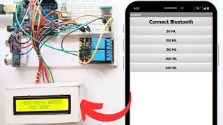 Unique Water Dispenser With Arduino Uno And Bluetooth Module || ARDUINO PROJECTS