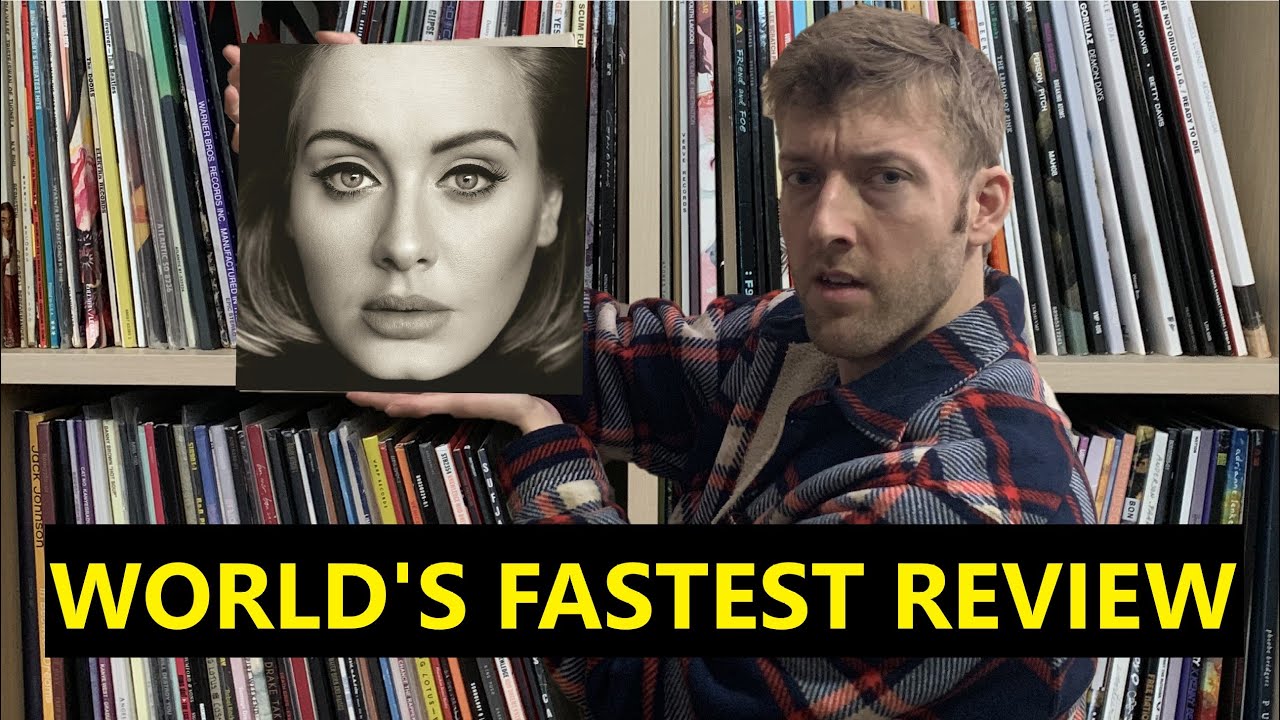 Reviewing Adele's 25 in 10 seconds or less
