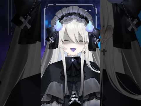 はじめての新衣装はゴシック👻🕯 #幽乃うつろ新衣装 #shorts