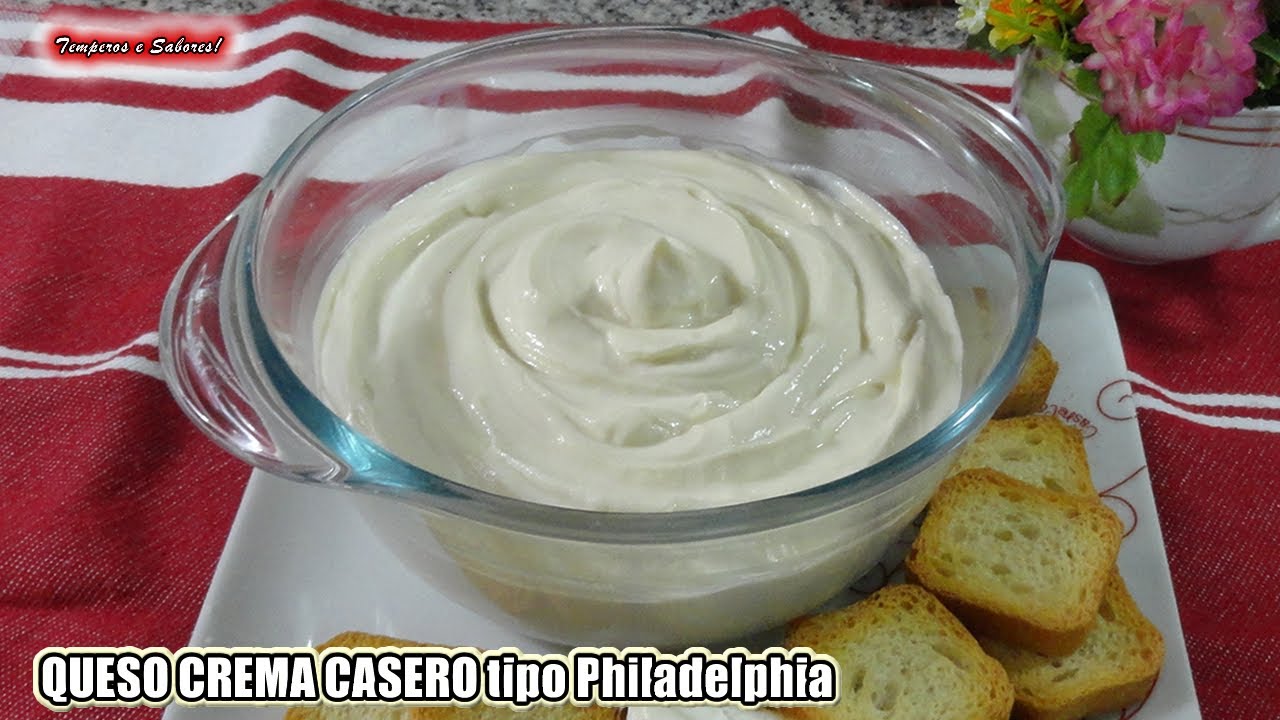 ⁣ECONÓMICO QUESO CREMA ESTILO PHILADELPHIA DELICIOSO SIMPLE RÁPIDO Y SALUDABLE