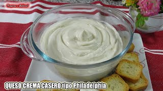 ECONÓMICO QUESO CREMA ESTILO PHILADELPHIA DELICIOSO SIMPLE RÁPIDO Y SALUDABLE