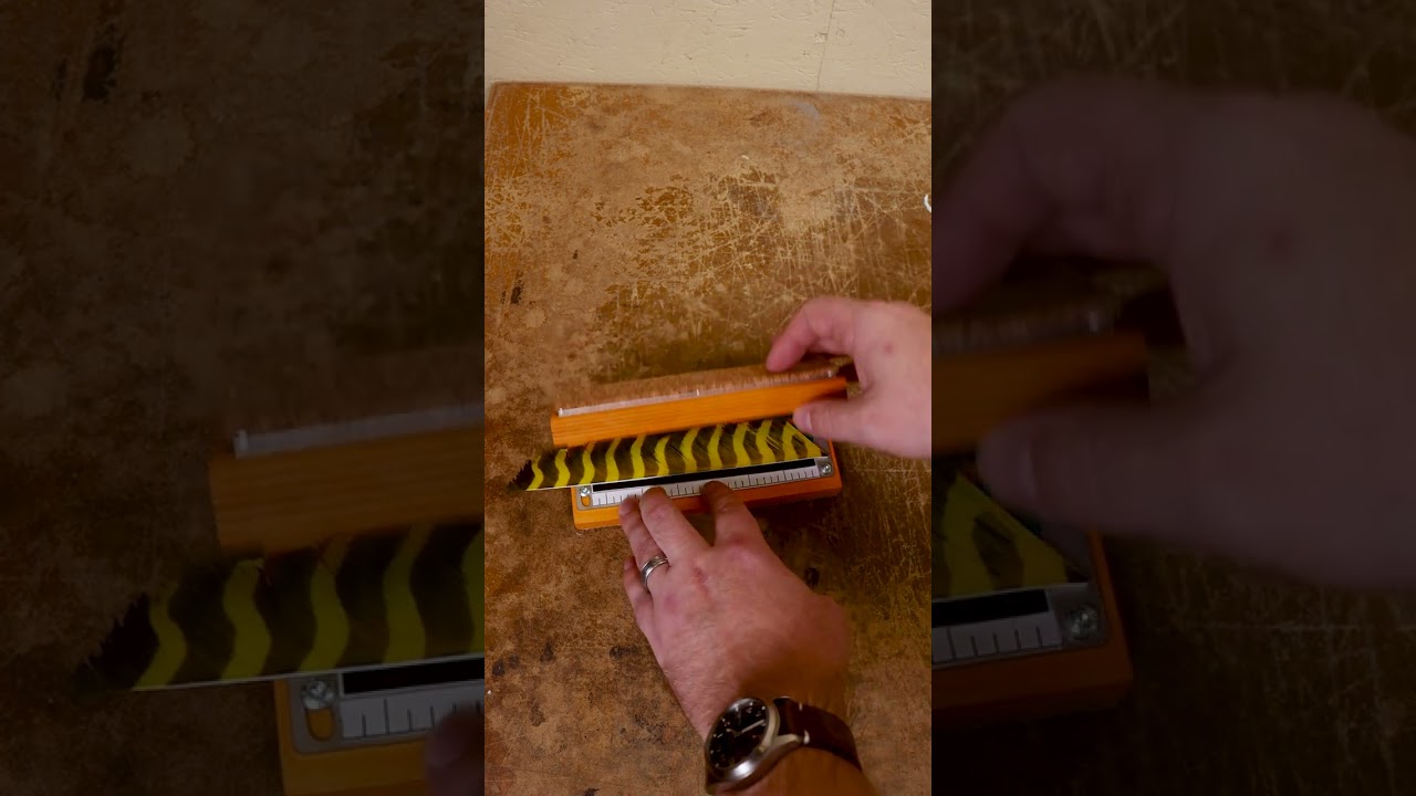 Custom Feathers with the Shark Feather Chopper