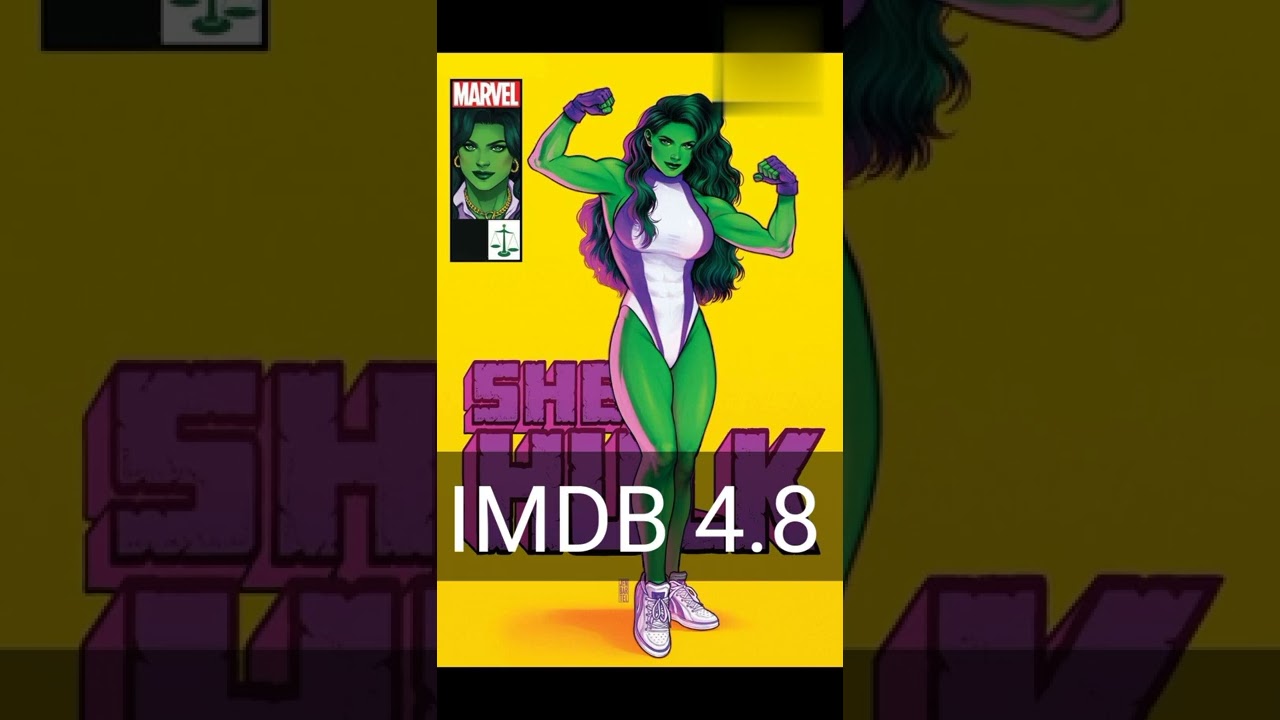 She Hulk is currently the worst rated Superhero show in IMDB.(Link