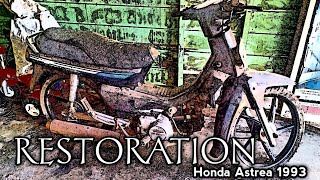 FULL RESTORATION•1993 HONDA ASTREA Abandoned-TimeLapse
