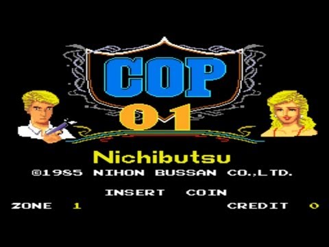 Cop 01 1985 Nichibutsu Mame Retro Arcade Games 