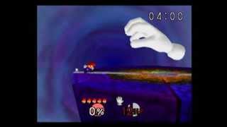 Super Smash Bros 64: Final Boss & Ending ( Mario ).