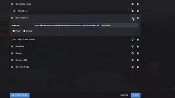PAGES: Add and Edit pages Tutorial