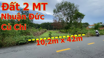 Đất 2 Mặt Tiền Trước Sau, xã Nhuận Đức, Củ Chi. Mua là Lời.