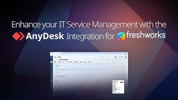 AnyDesk for Freshworks is now live!