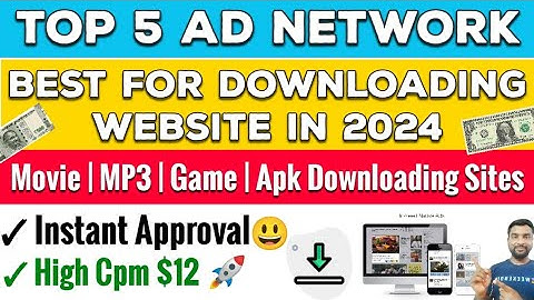 Top 5 Best Ad Network For Downloading Websites | Best Adsense Alternative Sites 2024  - SmartHindi