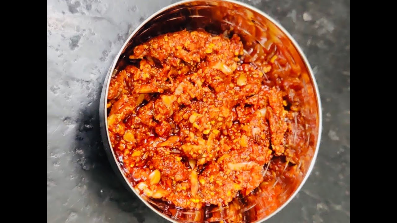 Instant Garlic Chutney..!! Organic Plate