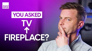 TV Above Fireplace Bad? Samsung S89C OLED Worth Buying? | You Asked Ep.17