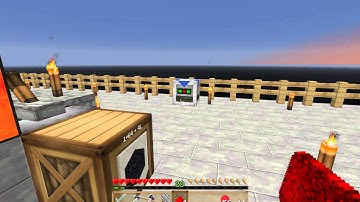 ftb expert skyblock ep 11 thermionic fabricator laser & assembly table