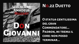 Don Giovanni No.22 Duetto “O statua gentilissima del gran Commendatore”