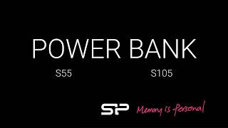 SP Power Bank S55 S105 unboxing