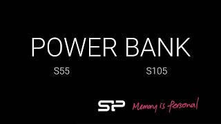 SP Power Bank S55 S105 unboxing